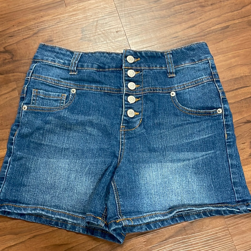 High waisted Jean Shorts